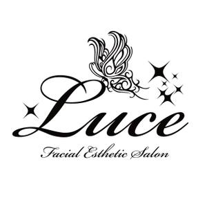 RELAX DESIGN (dept)さんのフェイシャルエステサロン「Luce」のお店のロゴへの提案