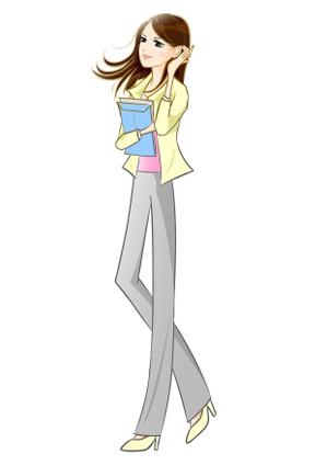 studio-yo-sanさんの女性向け講座パンフレットの表紙イラストへの提案
