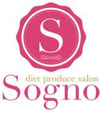 riemekkoさんの「diet produce salon Sogno が店名です。 」のロゴ作成への提案