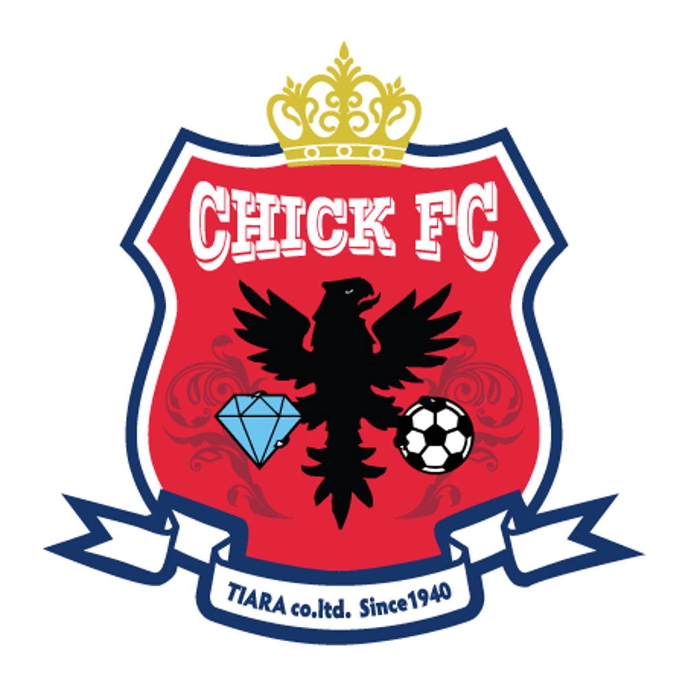 フットサルチーム「CHICK-FC」のエンブレム作成