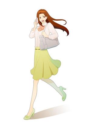 naho (naho0113)さんの女性向け講座パンフレットの表紙イラストへの提案
