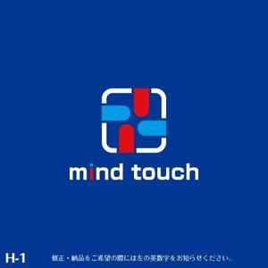 yuizm ()さんの「mind touch」のロゴ作成への提案