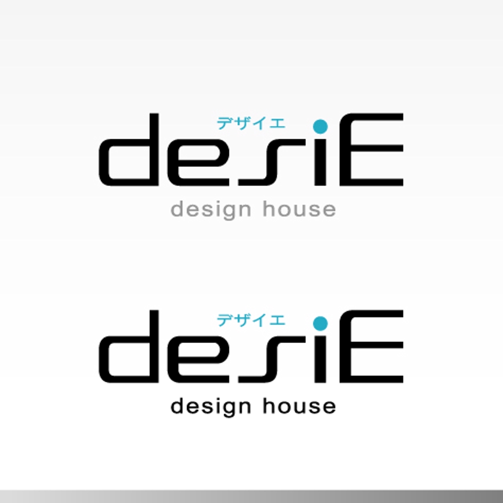 「DesiE （デザイエ）小文字、大文字どちらでもOK」のロゴ作成