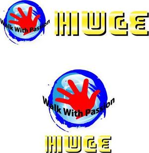 chabin_smithさんの企業名「HUGE」のロゴ作成への提案