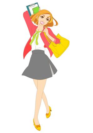 石居　里佳 (sutora)さんの女性向け講座パンフレットの表紙イラストへの提案