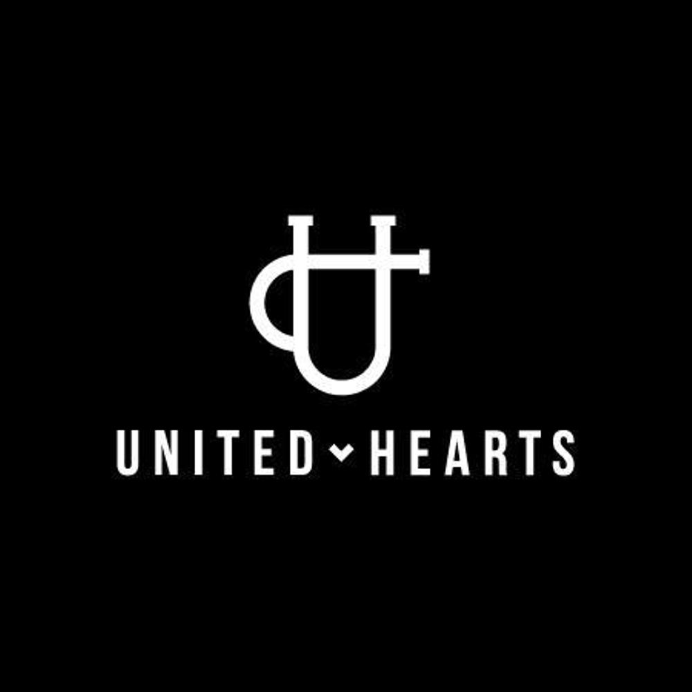 「UNITED HEARTS」のロゴ作成