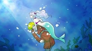 aru (aruaru)さんの【絵本アプリ】童話「人魚姫」イメージボード制作への提案