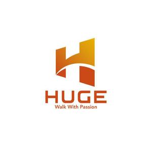 toto046 (toto046)さんの企業名「HUGE」のロゴ作成への提案