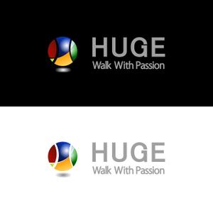 HT2046 (HT2046)さんの企業名「HUGE」のロゴ作成への提案