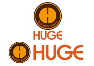 supportservice ()さんの企業名「HUGE」のロゴ作成への提案