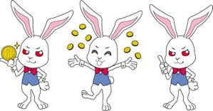 ムラックマ (murakkuma)さんのタックスラビット（お金が大好きなウサギのキャラクター）への提案