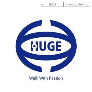 klenny (klenny)さんの企業名「HUGE」のロゴ作成への提案