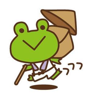 Hiko-KZ Design (hiko-kz)さんの『いてカエル』のキャラクターへの提案