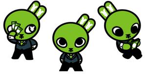 enerunaru ()さんのタックスラビット（お金が大好きなウサギのキャラクター）への提案
