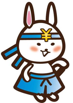 風雅 (fuga_canon)さんのタックスラビット（お金が大好きなウサギのキャラクター）への提案