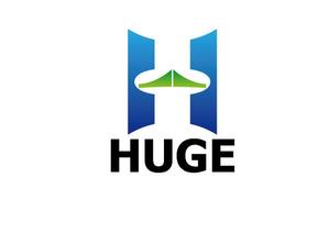 supportservice ()さんの企業名「HUGE」のロゴ作成への提案
