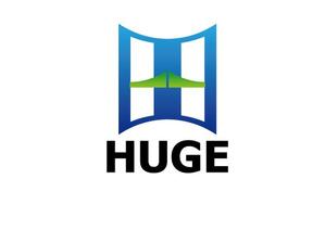 supportservice ()さんの企業名「HUGE」のロゴ作成への提案