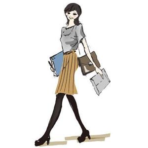 mero_2010さんの女性向け講座パンフレットの表紙イラストへの提案