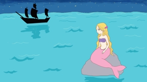 hirakoさんの【絵本アプリ】童話「人魚姫」イメージボード制作への提案