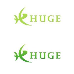 mako_369 (mako)さんの企業名「HUGE」のロゴ作成への提案