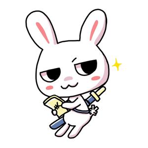 十 (ume00)さんのタックスラビット（お金が大好きなウサギのキャラクター）への提案