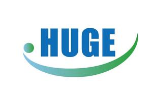 （株）アドネット (adonet)さんの企業名「HUGE」のロゴ作成への提案