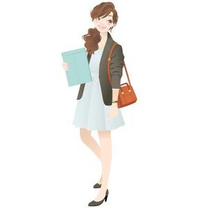 大澤千枝 (donchan226)さんの女性向け講座パンフレットの表紙イラストへの提案