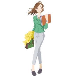 大澤千枝 (donchan226)さんの女性向け講座パンフレットの表紙イラストへの提案