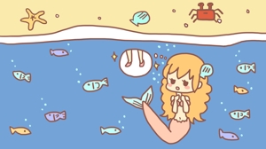 ねね子 (neneko)さんの【絵本アプリ】童話「人魚姫」イメージボード制作への提案