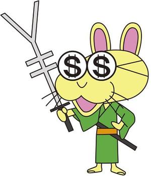 tsuuhikooさんのタックスラビット（お金が大好きなウサギのキャラクター）への提案