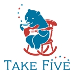 Q (qtoon)さんの「TAKE　FIVE」のロゴ作成への提案