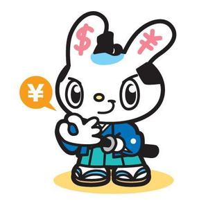 ＊ panda330 ＊ (panda330)さんのタックスラビット（お金が大好きなウサギのキャラクター）への提案