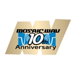 tara_b (tara_b)さんの「MOSAIC.WAV 10th Anniversary」のロゴ作成への提案