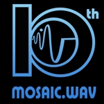 ditch design (aadsn)さんの「MOSAIC.WAV 10th Anniversary」のロゴ作成への提案