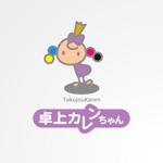 ＊ sa_akutsu ＊ (sa_akutsu)さんの印刷通販サイト「卓上カレンちゃん」のロゴ作成への提案