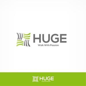 JUN (aus-jun)さんの企業名「HUGE」のロゴ作成への提案