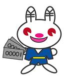 mimika (mimika)さんのタックスラビット（お金が大好きなウサギのキャラクター）への提案