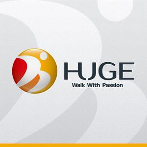 Treefrog794 (treefrog794)さんの企業名「HUGE」のロゴ作成への提案