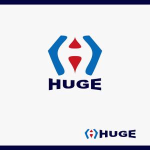MM-7676 (MM-7676)さんの企業名「HUGE」のロゴ作成への提案