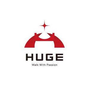勇川智恵 ()さんの企業名「HUGE」のロゴ作成への提案