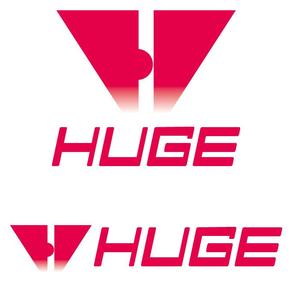 P graphic (p_graphic)さんの企業名「HUGE」のロゴ作成への提案