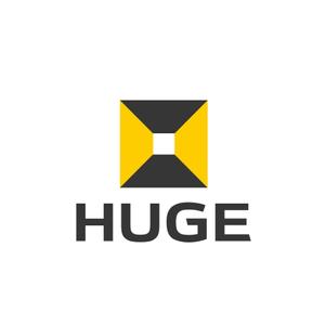 designdesign (designdesign)さんの企業名「HUGE」のロゴ作成への提案
