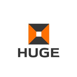 designdesign (designdesign)さんの企業名「HUGE」のロゴ作成への提案