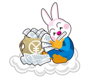 yy_lucky7さんのタックスラビット（お金が大好きなウサギのキャラクター）への提案