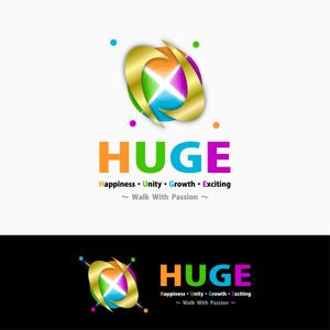 VONNEGUT-STYLE (vonnegut-style)さんの企業名「HUGE」のロゴ作成への提案