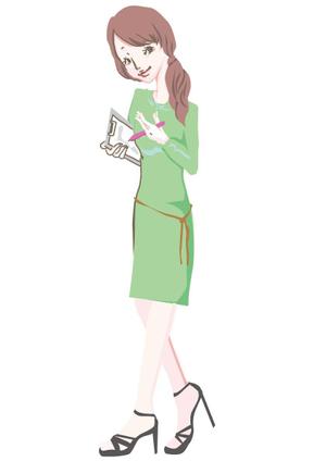 中嶋といろ (AyaNakashima)さんの女性向け講座パンフレットの表紙イラストへの提案