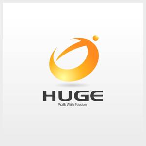 イイアイデア (iiidea)さんの企業名「HUGE」のロゴ作成への提案