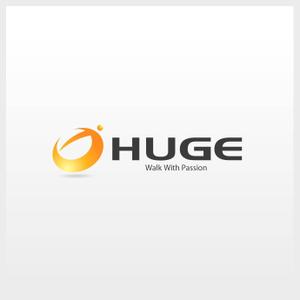 イイアイデア (iiidea)さんの企業名「HUGE」のロゴ作成への提案