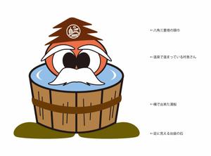 kids_designさんの信州最古の温泉地【別所温泉】キャラクターデザイン案募集への提案