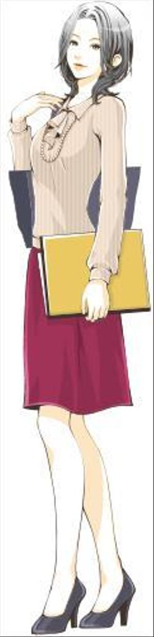 さんの女性向け講座パンフレットの表紙イラストへの提案